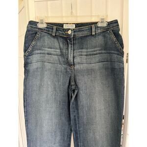 St. John Sport Casual Mid-Rise Bootcut Women's Jeans Size 6‎